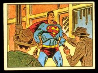 1960s Bowman Superman Card 8